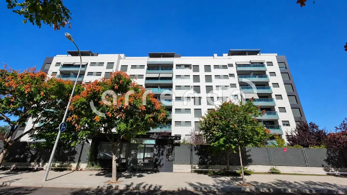 Exterior view of Flat for rent in Madrid  with Air Conditioner, Heating and Parquet flooring