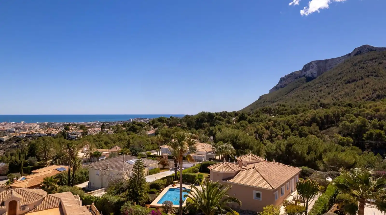 Vista exterior de Casa o chalet de alquiler en Dénia con Aire acondicionado, Calefacción y Jardín privado