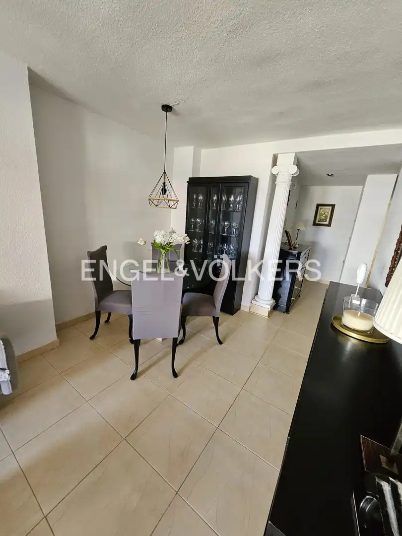 Esszimmer von Wohnung zur Miete in Gandia mit Klimaanlage, Heizung und Terrasse