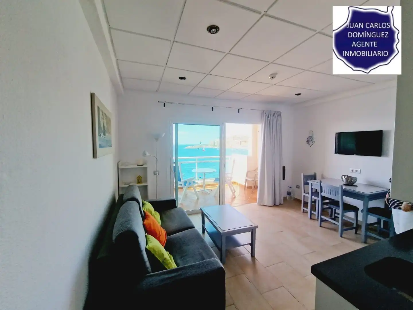Living room of Apartments for rent in Mogán  with Terrace, Furnished and Community pool