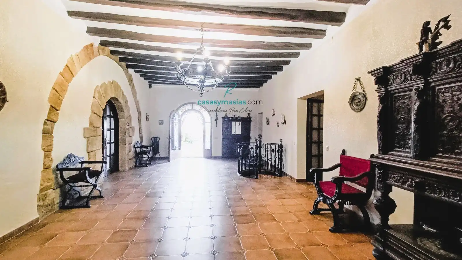 Finca rústica de alquiler en Font-rubí con Aire acondicionado, Calefacción y Jardín privado
