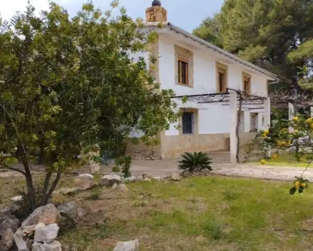 Vista exterior de Casa o xalet en venda en Carlet amb Calefacció, Jardí privat i Terrassa