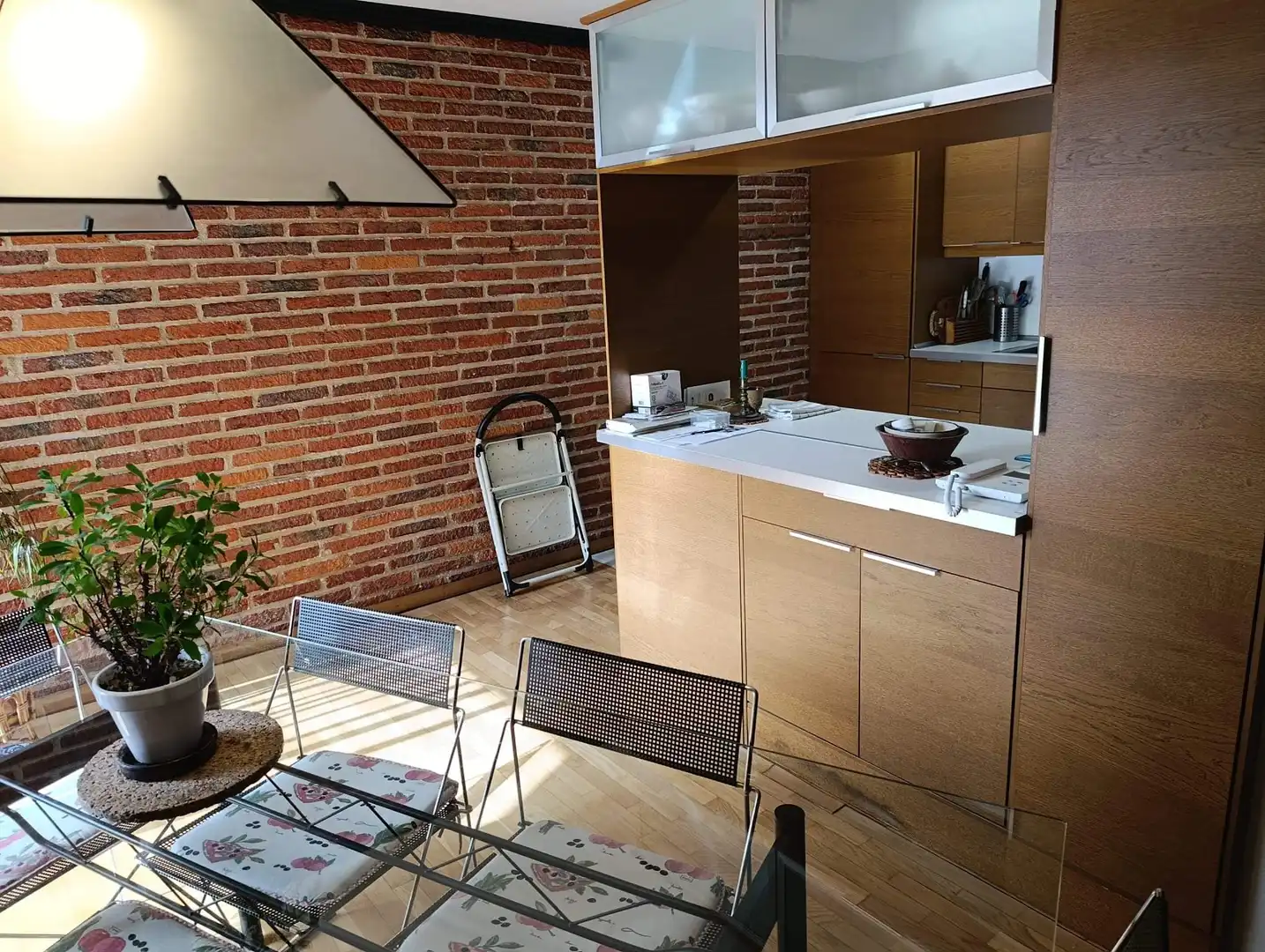 Küche von Wohnung zum Verkauf in León Capital  mit Heizung, Terrasse und Abstellraum