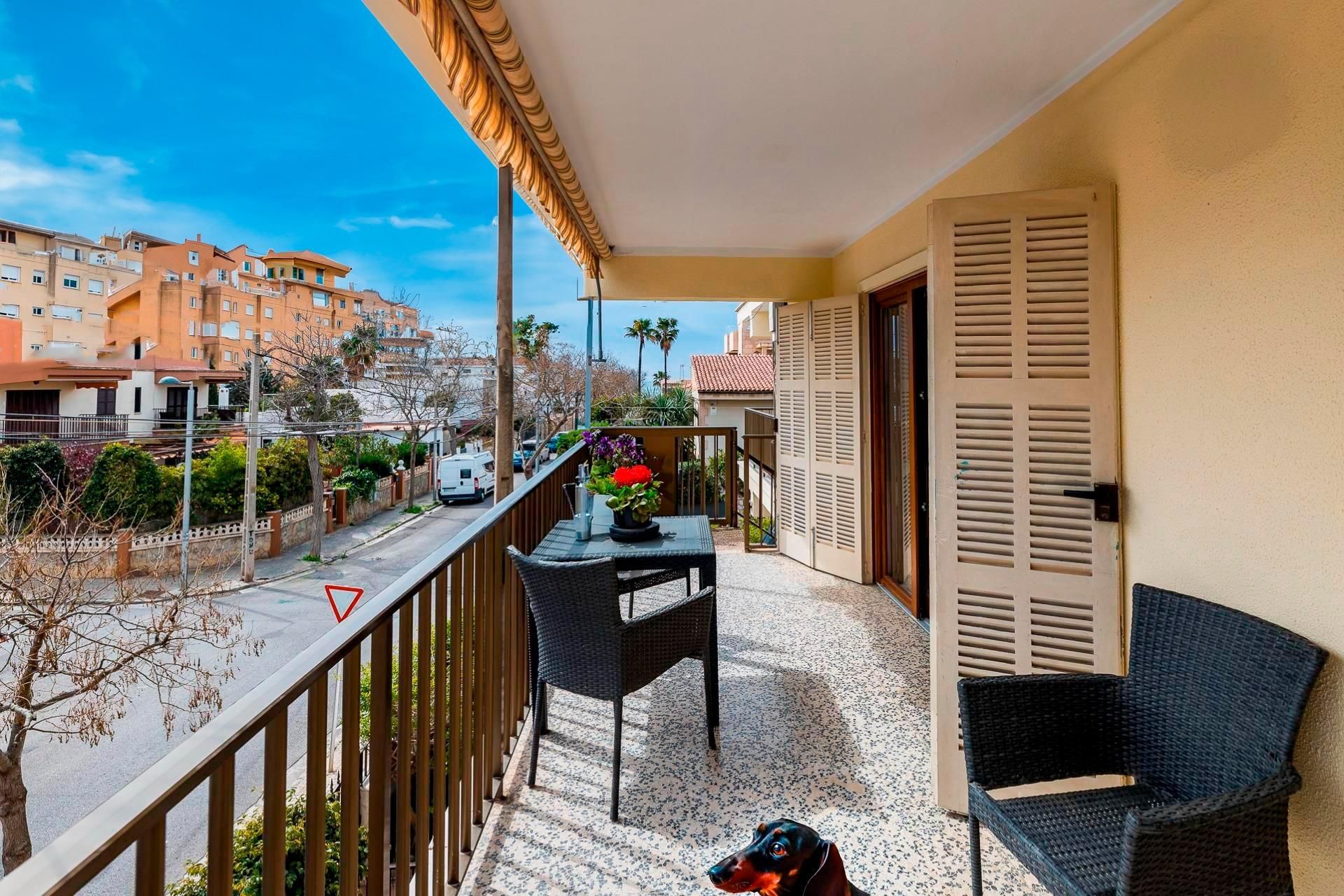 Terrassa de Apartament en venda en  Palma de Mallorca amb Calefacció i Terrassa