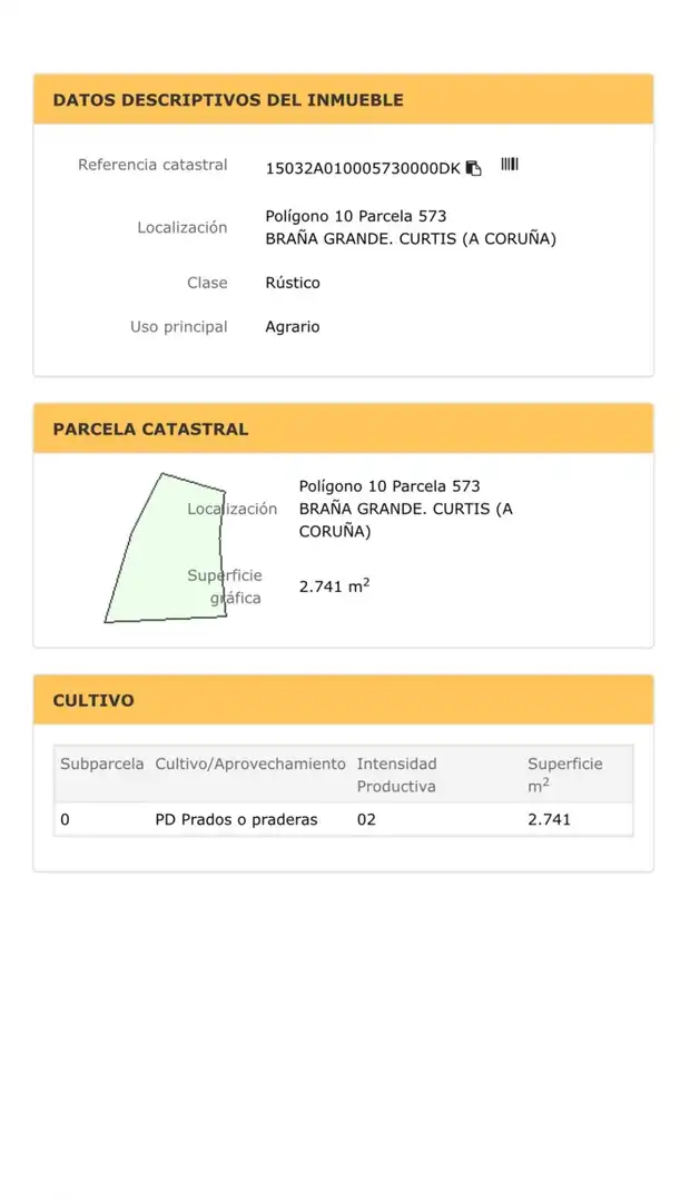 Terreno rustico in vendita a Curtis