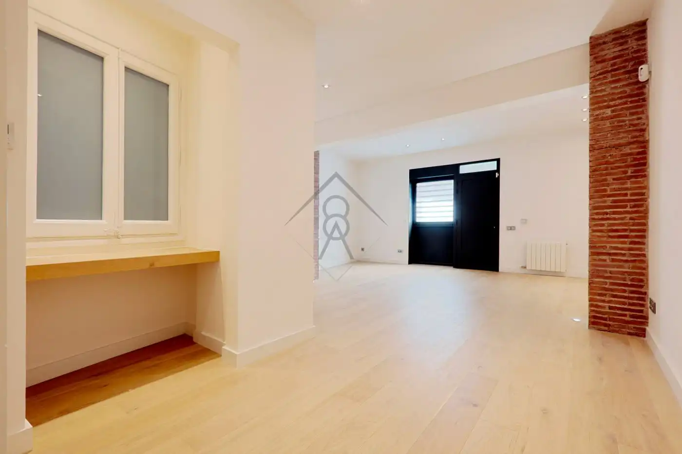Sala d'estar de Pis en venda en Barcelona amb Calefacció i Parquet