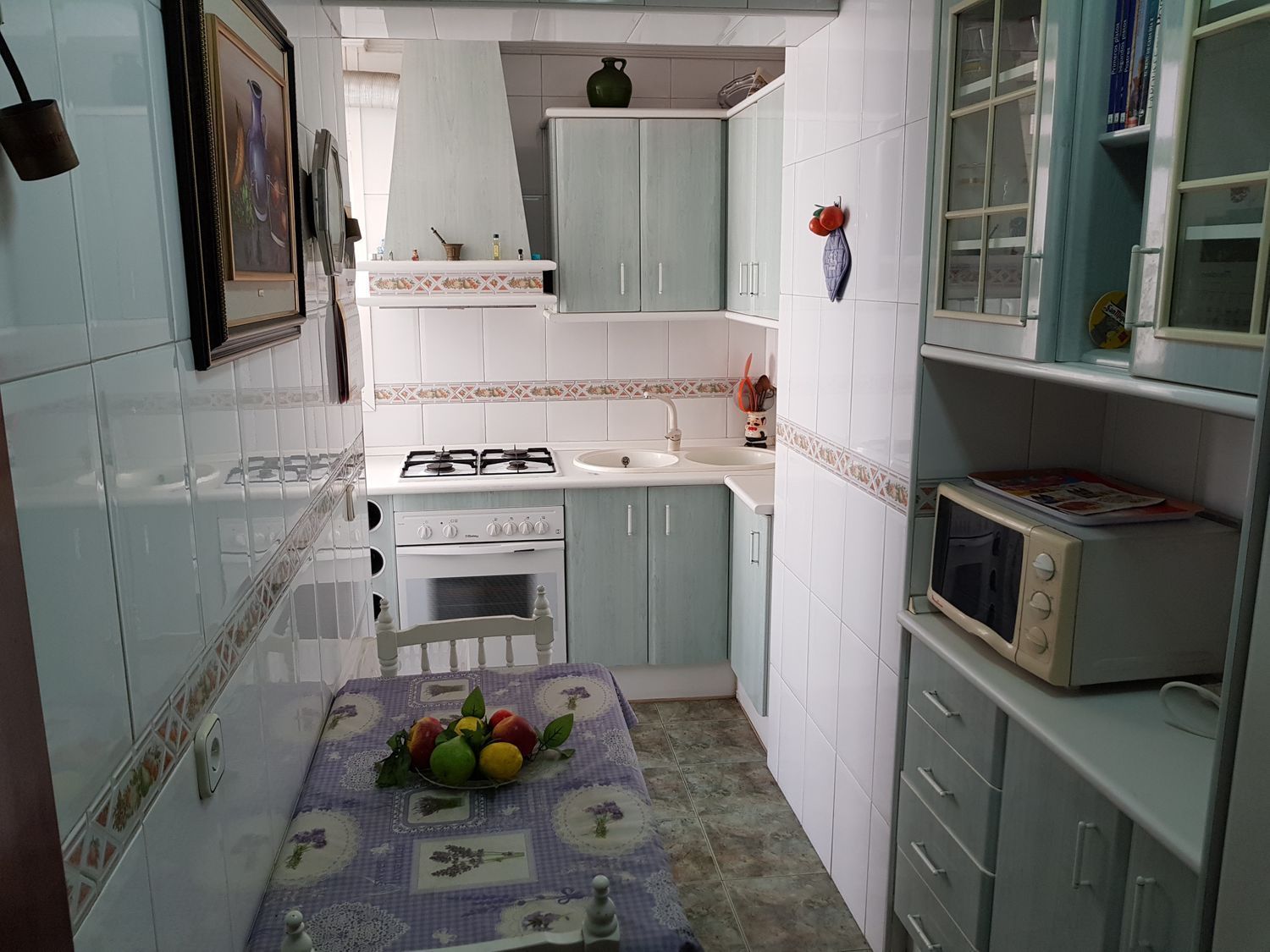 Kitchen of Flat to rent in Málaga Capital  with Air Conditioner and Terrace