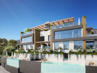 Chalet con piscina en venta en Benahavís pueblo
