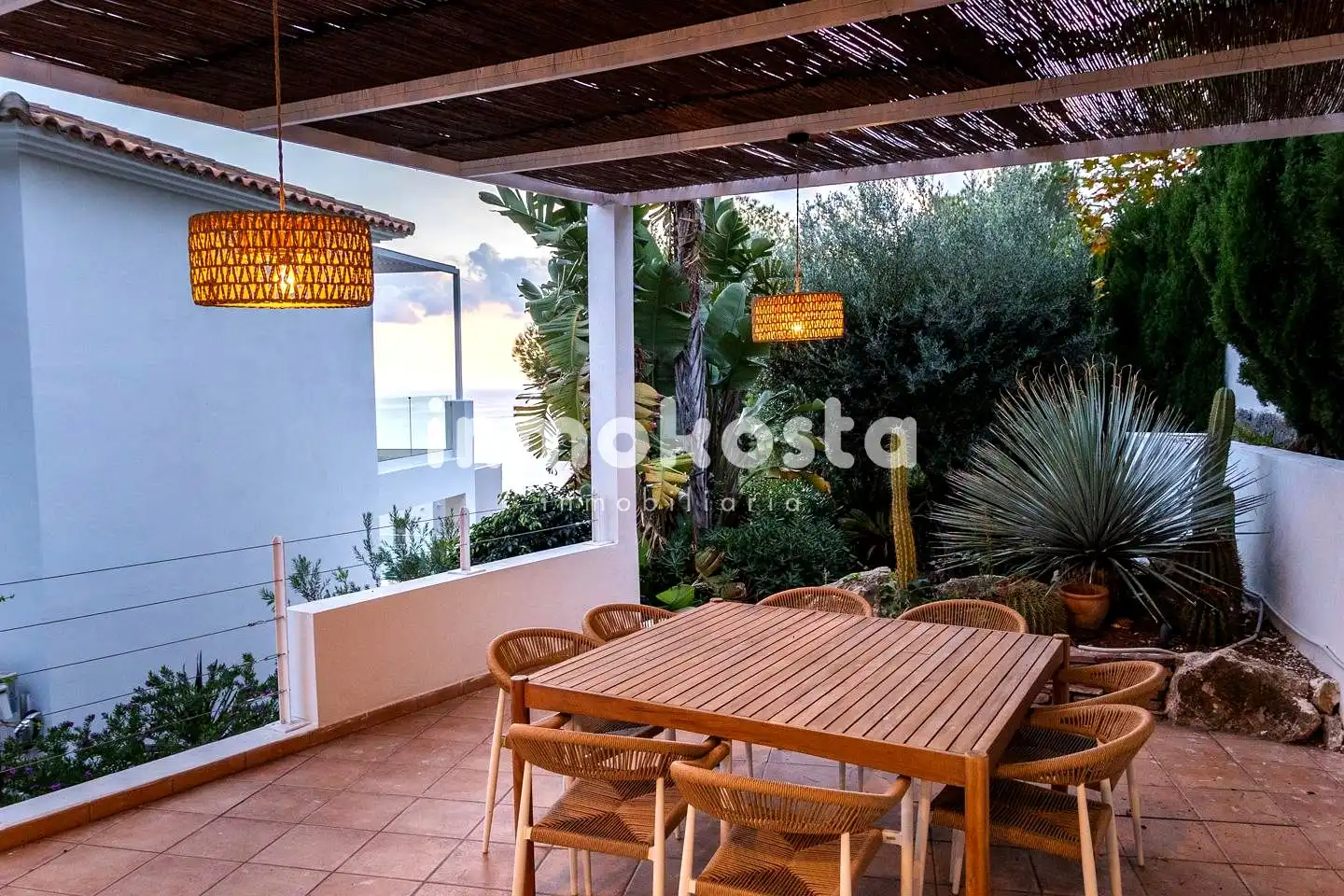 Terraza de Casa o chalet en venta en Altea con Aire acondicionado, Jardín privado y Terraza