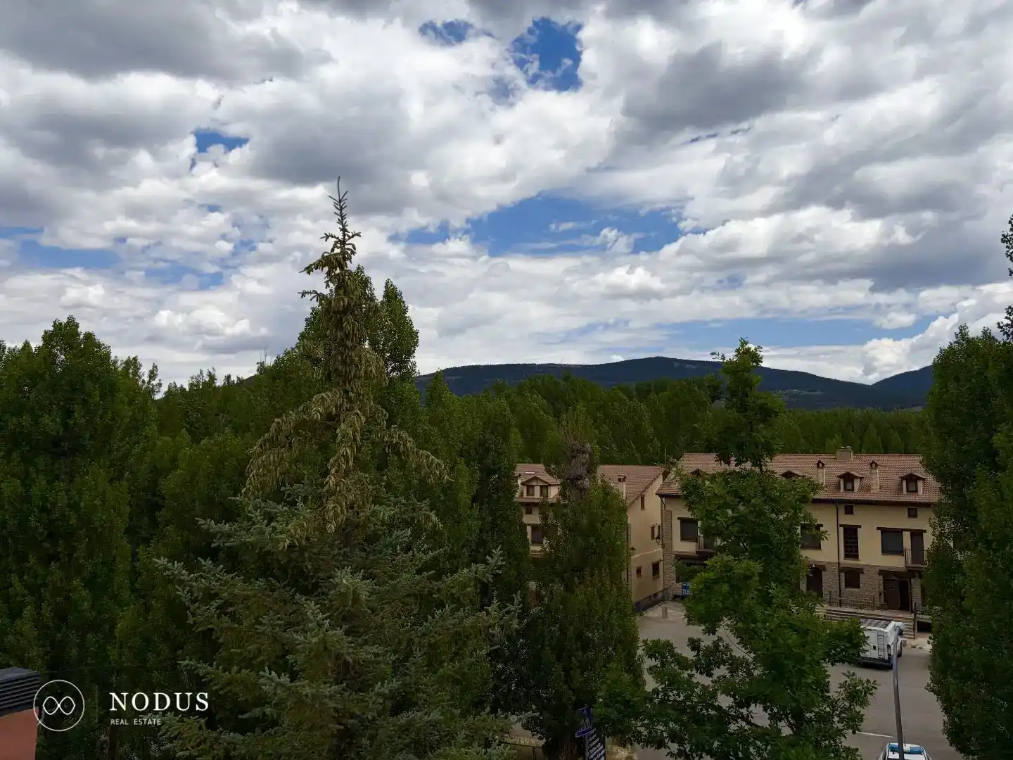 Vista exterior de Pis en venda en Alcalá de la Selva amb Traster i Moblat