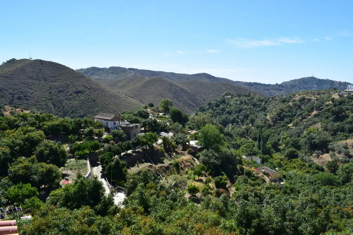 Vista exterior de Casa o chalet en venta en Ojén con Aire acondicionado, Terraza y Amueblado