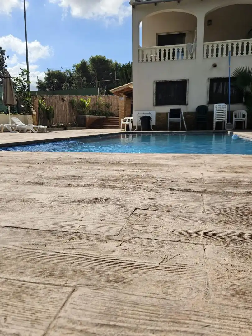 Piscina de Casa adosada en venta en Torrent con Terraza