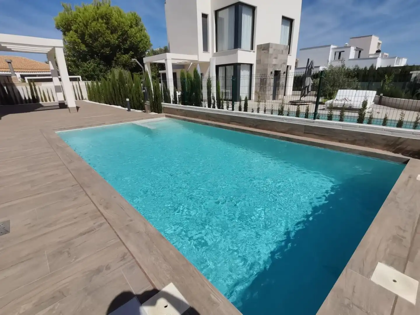 Swimming pool of Houses for sale in San Bartolomé  with Private garden, Swimming Pool and Community pool