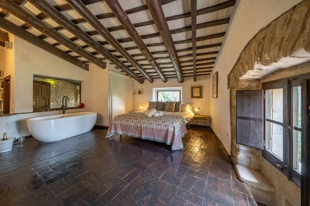 Casa rústica amb piscina en venda a Llagostera, imagen 20
