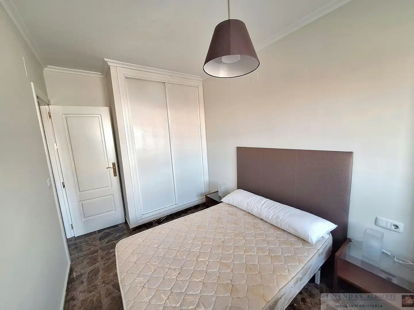 Bedroom of Flat for sale in Albacete  with Air Conditioner, Heating and Furnished