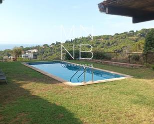 Jardí de Casa o xalet de lloguer en Sant Vicenç de Montalt amb Calefacció, Terrassa i Piscina