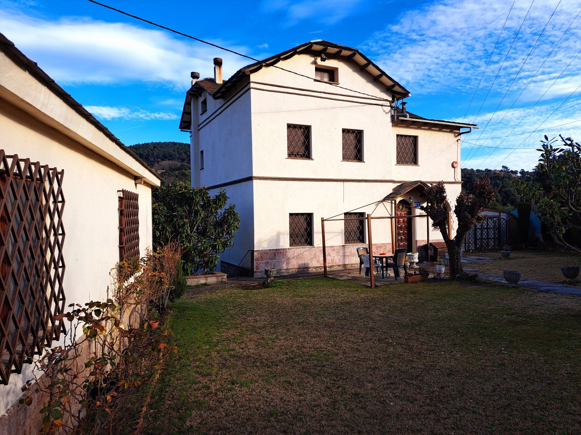 Jardín de Casa o chalet en venta en Sant Martí de Centelles con Calefacción, Terraza y Piscina