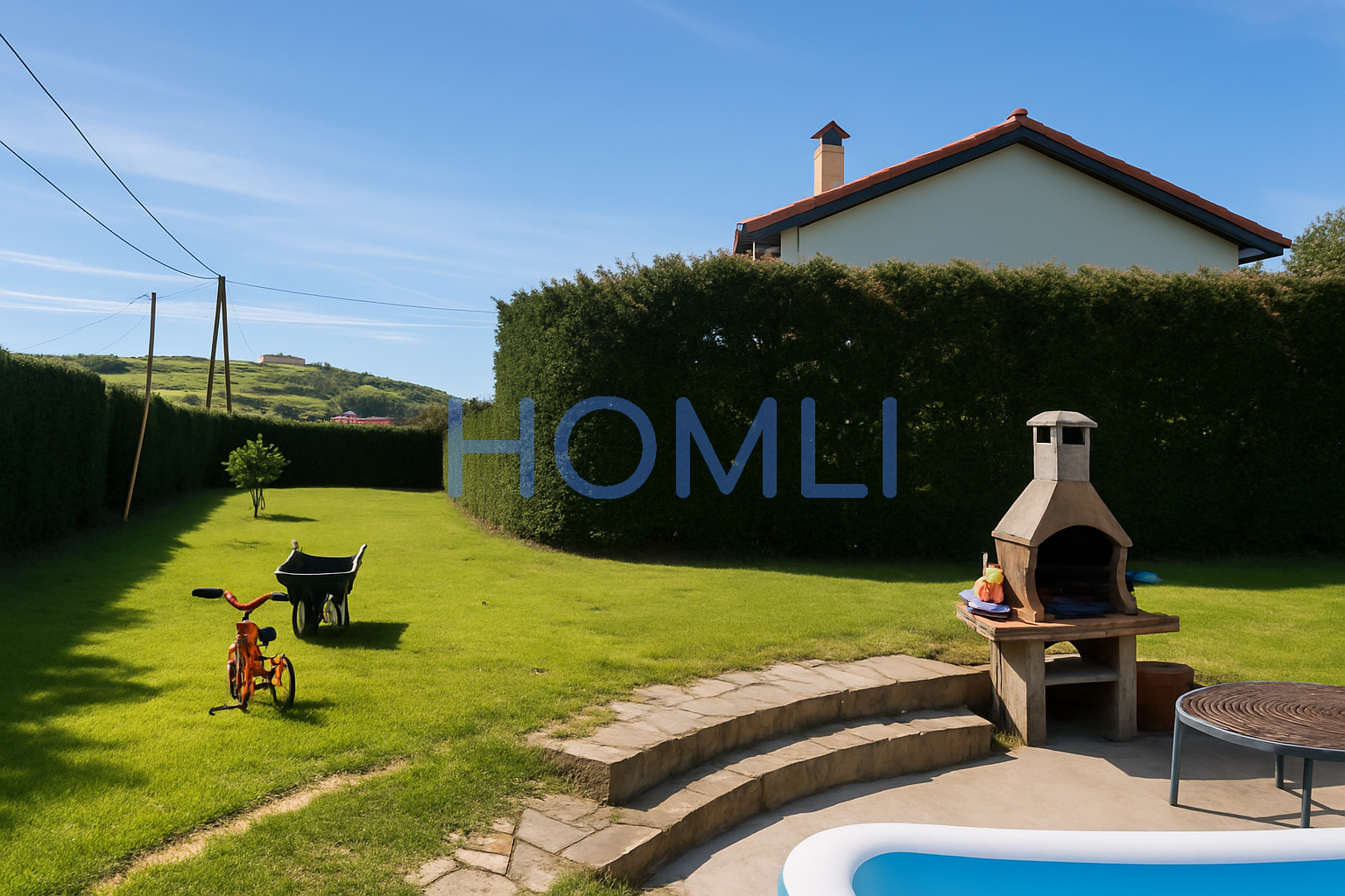 Swimming pool of House or chalet for sale in Marina de Cudeyo