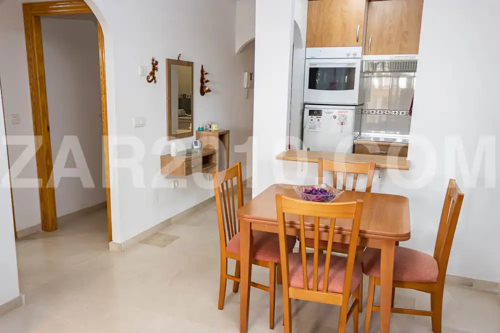 Comedor de Piso en venta en Garrucha con Aire acondicionado, Terraza y Amueblado