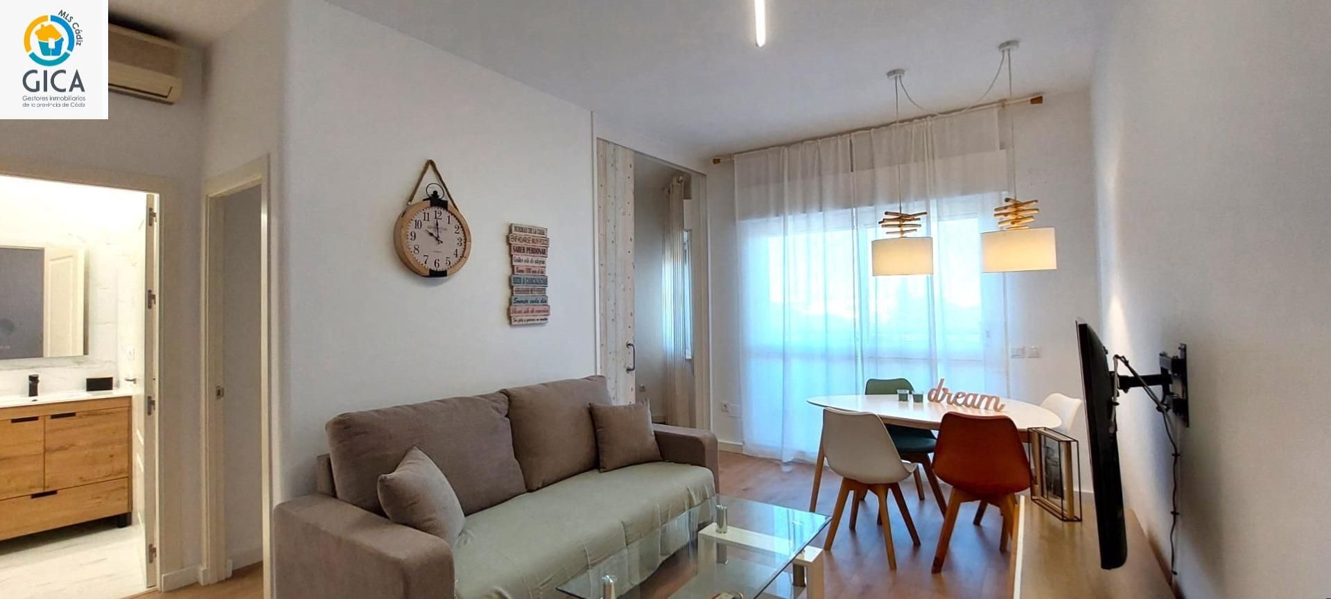 Living room of Flat for sale in Jerez de la Frontera  with Air Conditioner, Terrace and Community pool