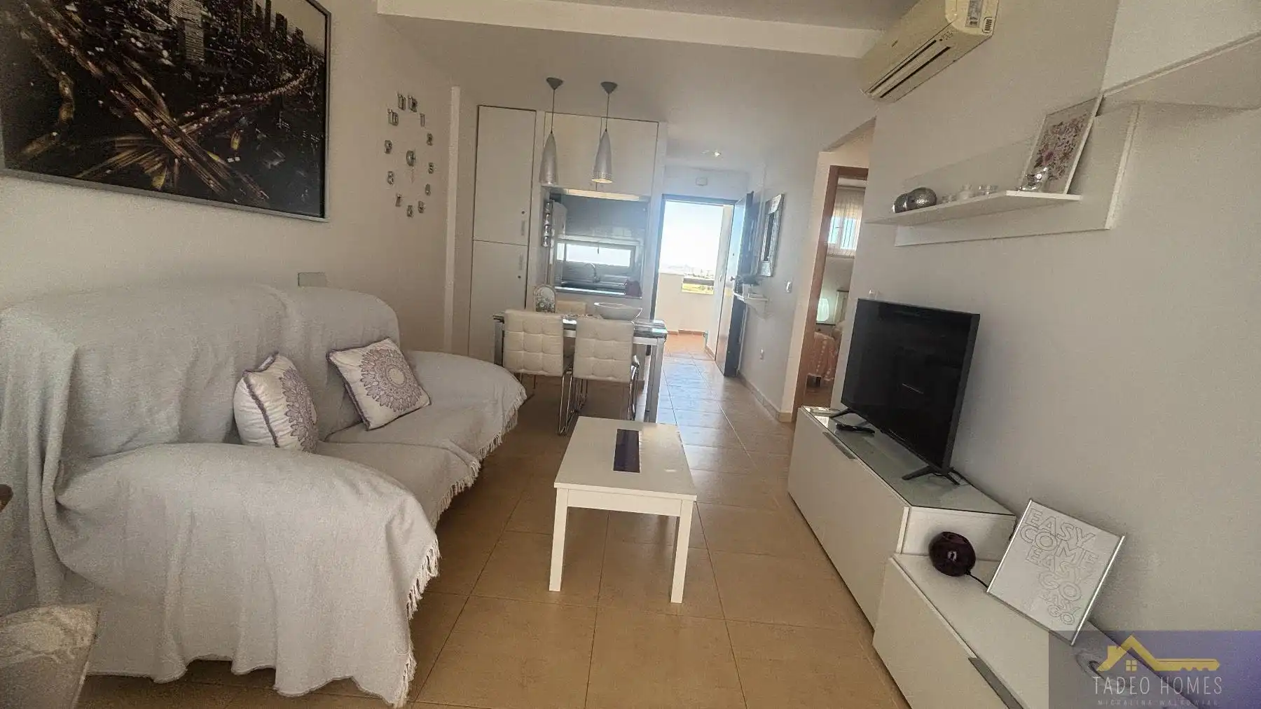 Wohnzimmer von Wohnungen zum Verkauf in Torre-Pacheco mit Klimaanlage, Heizung und Terrasse