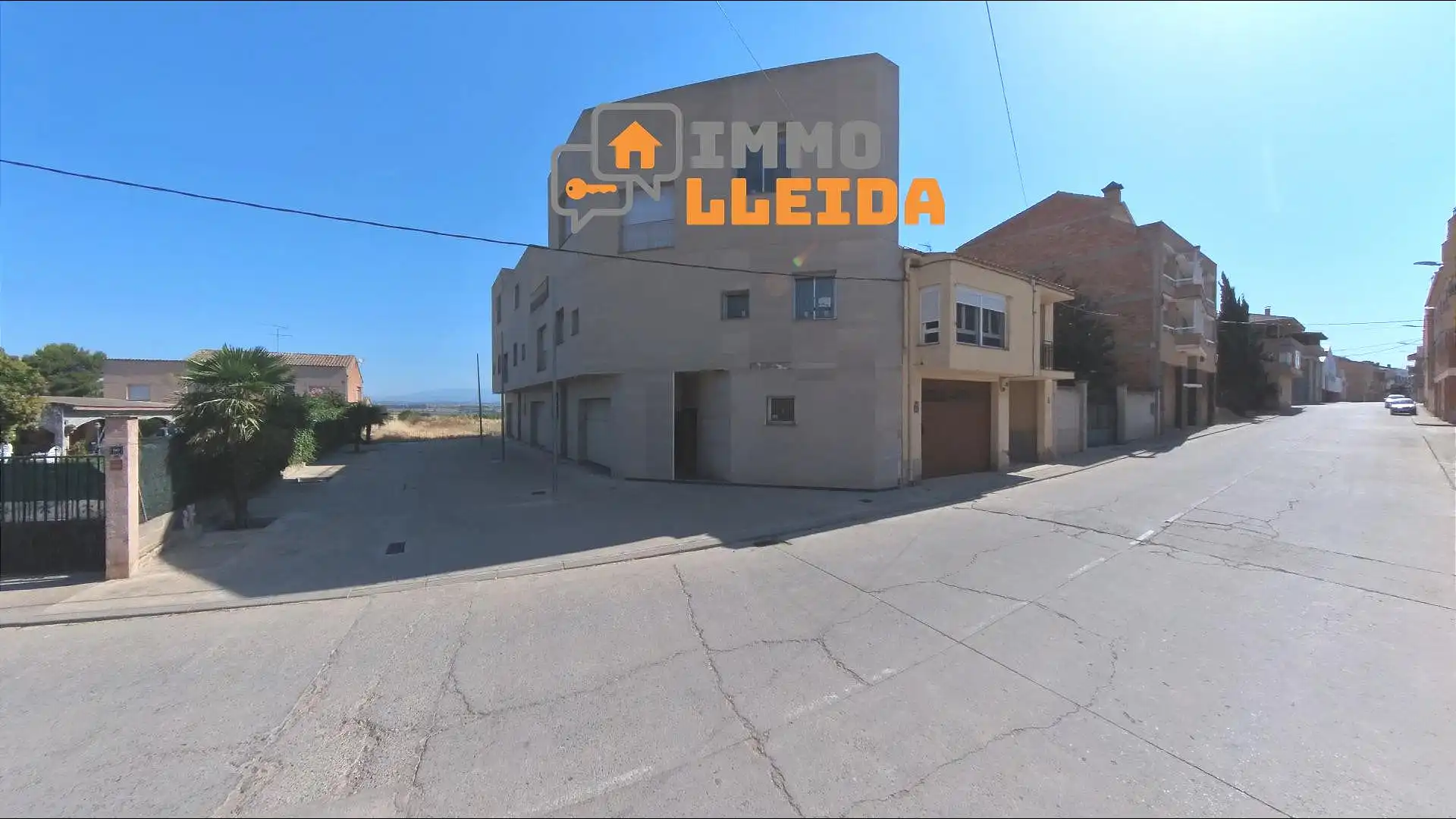 Vista exterior de Casa adosada en venta en Linyola con Terraza