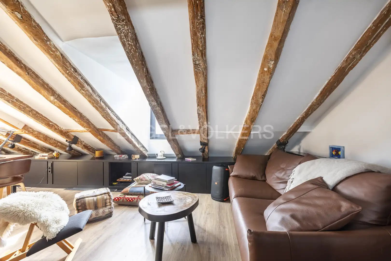 Wohnzimmer von Wohnung zur Miete in Madrid mit Klimaanlage, Heizung und Möbliert