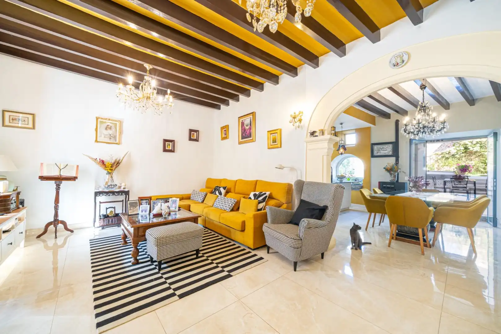 Casa a schiera con giardino in vendita a Carrer Major, imagen 4