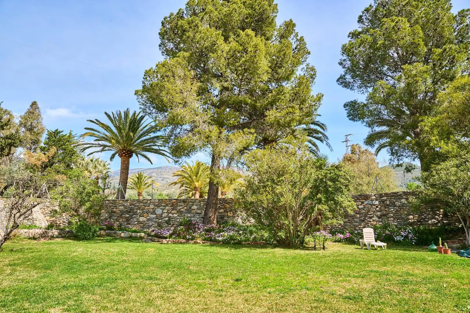 Jardí de Finca rústica en venda en Órgiva amb Jardí privat, Terrassa i Moblat