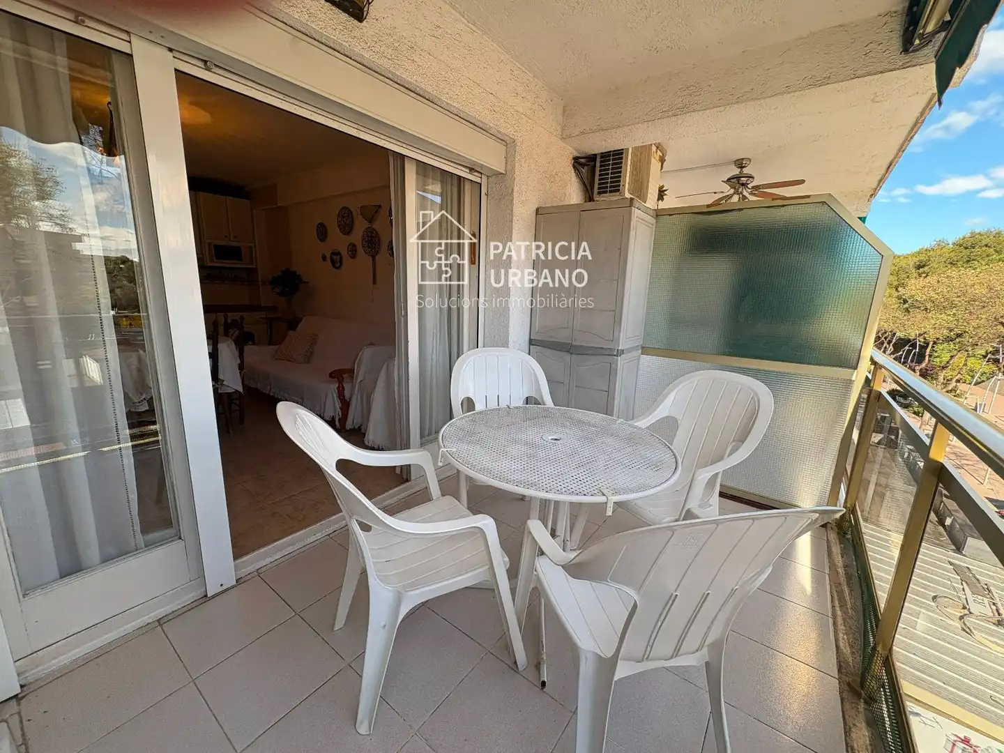 Terrasse von Wohnungen zum Verkauf in Salou mit Klimaanlage, Heizung und Terrasse