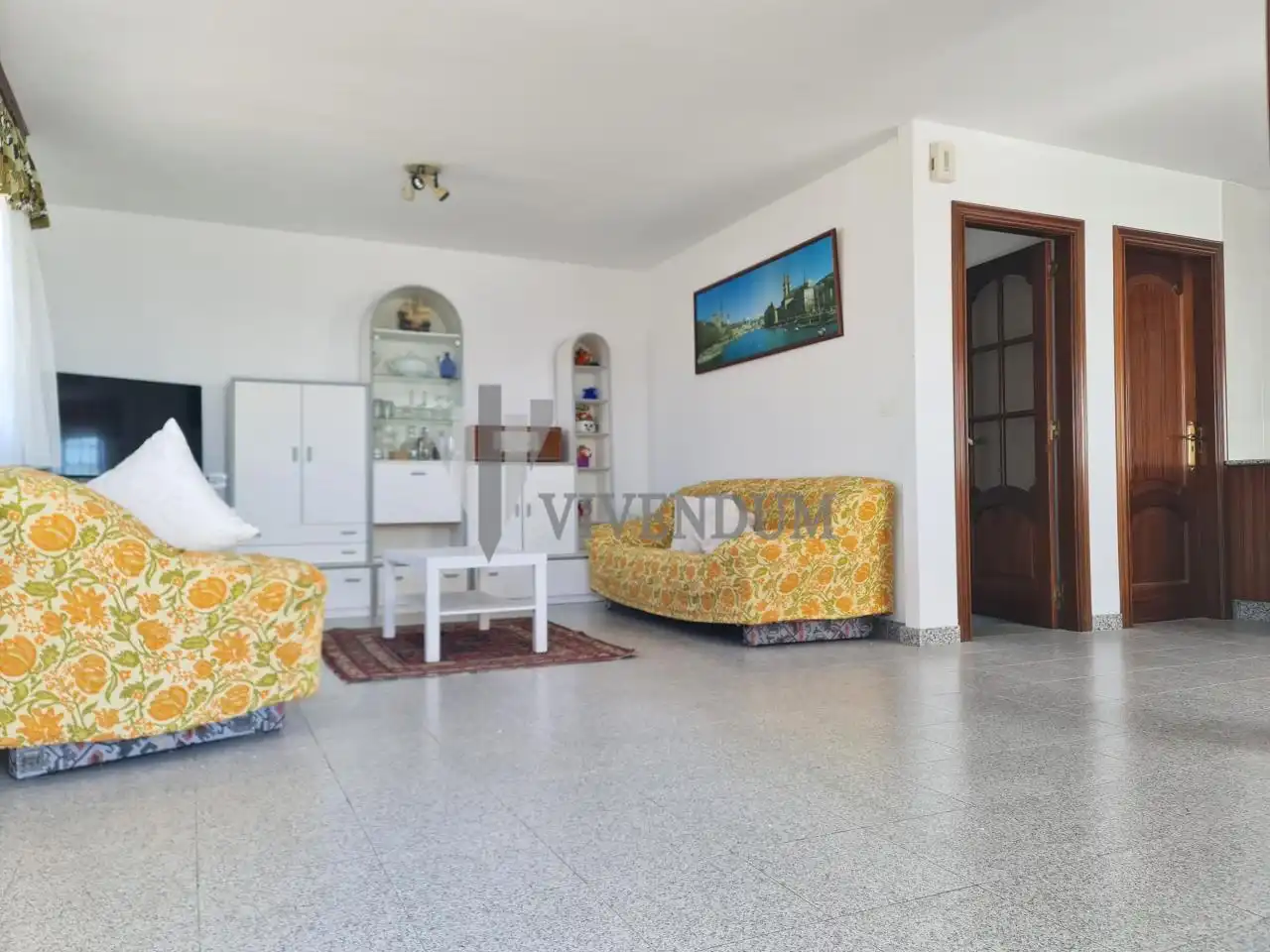 Sala de estar de Casa o chalet de alquiler en Oia con Jardín privado, Terraza y Piscina