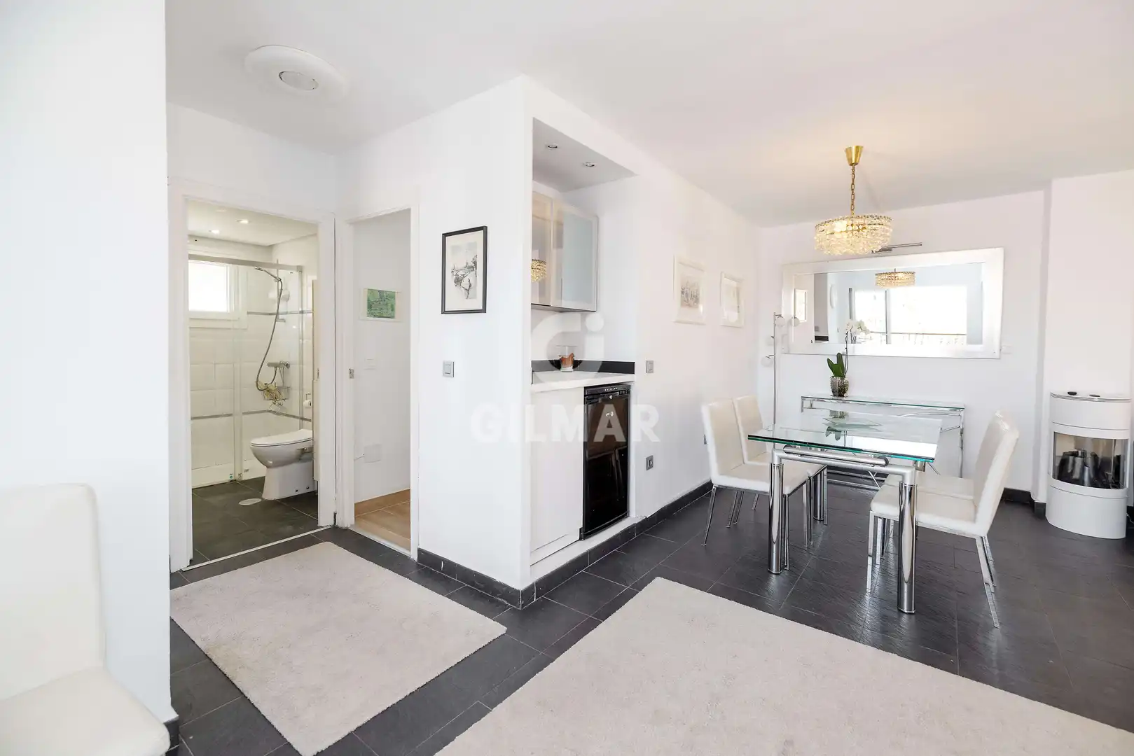 Dining room of Flat for sale in Fuengirola  with Heating, Private garden and Swimming Pool
