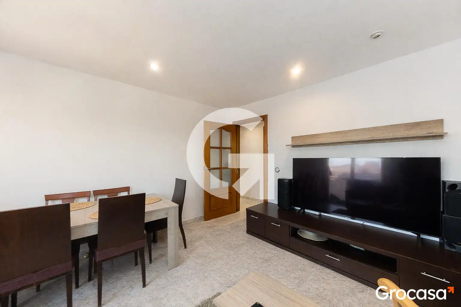 Living room of Attic for sale in Sant Boi de Llobregat  with Oven and Balcony