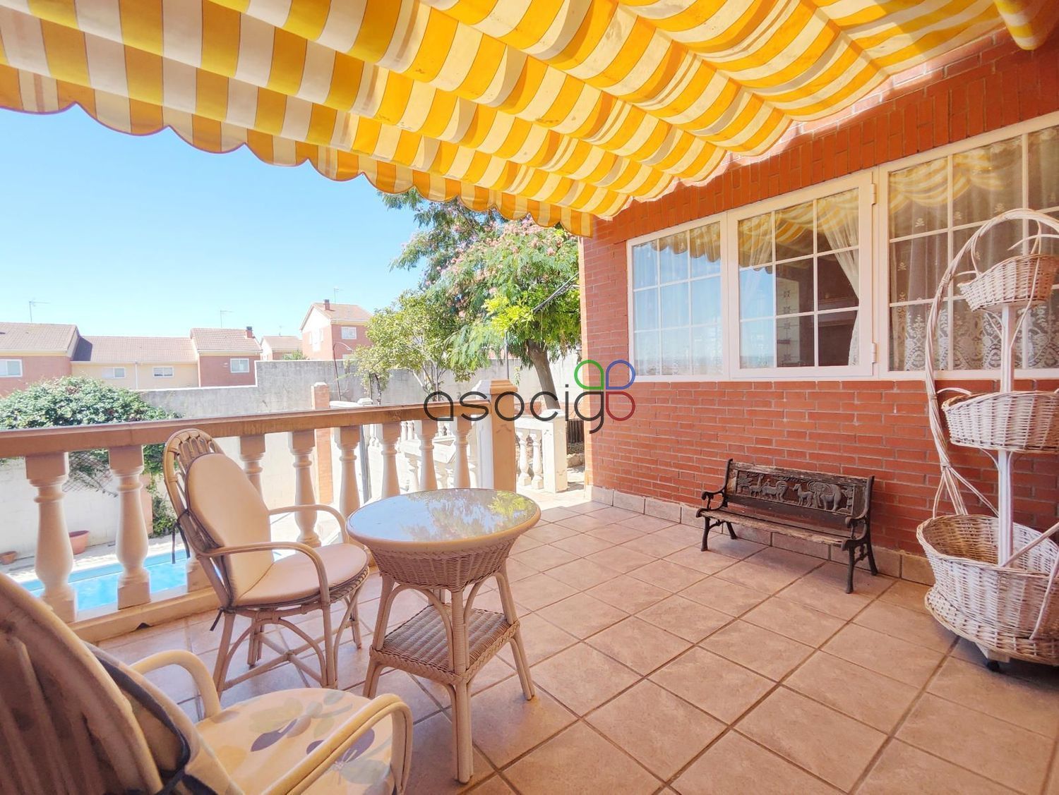 Terraza de Casa o chalet en venta en Cabanillas del Campo con Aire acondicionado, Calefacción y Terraza