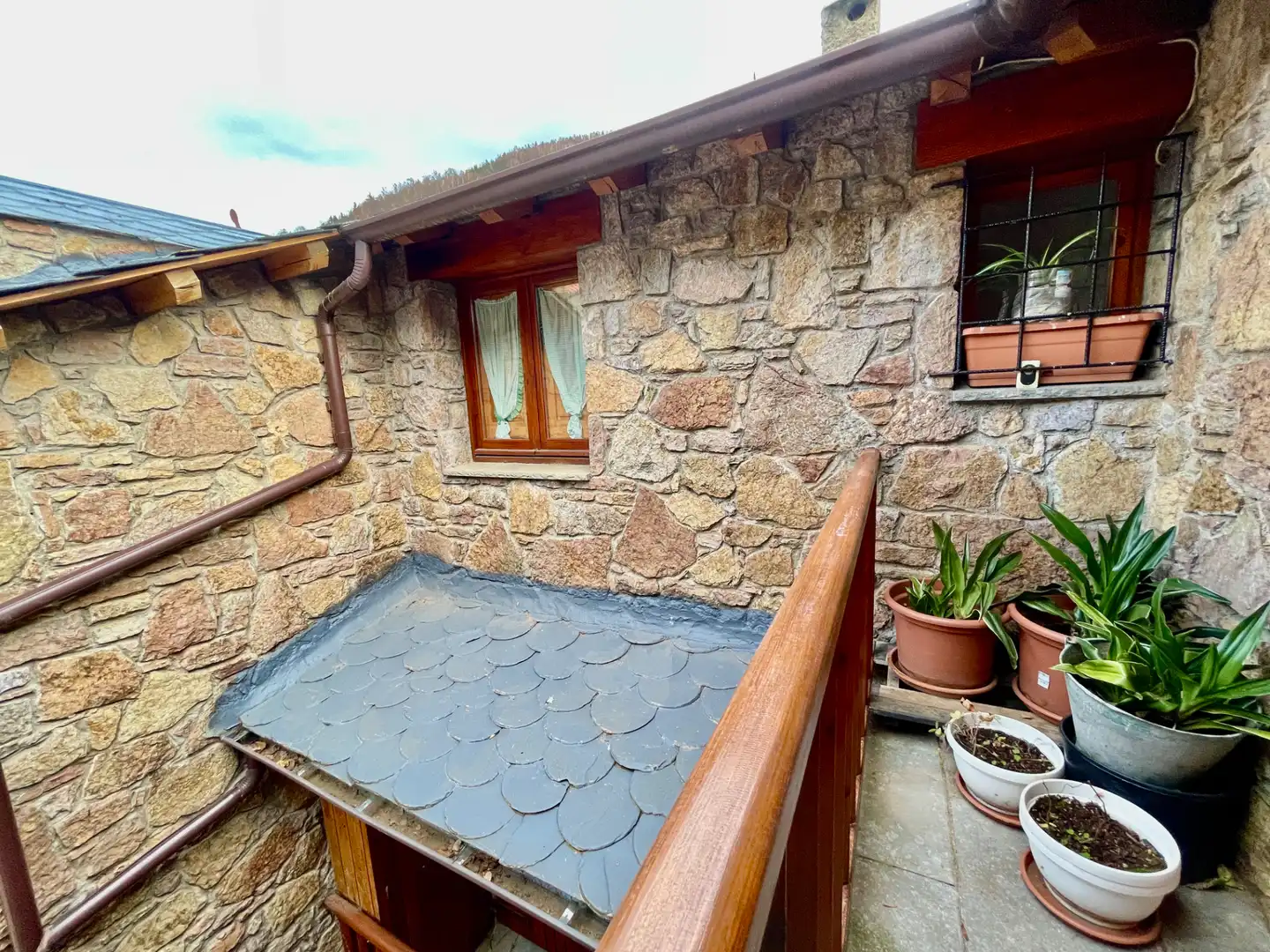 Terraza de Ático en venta en Setcases con Calefacción, Terraza y Amueblado