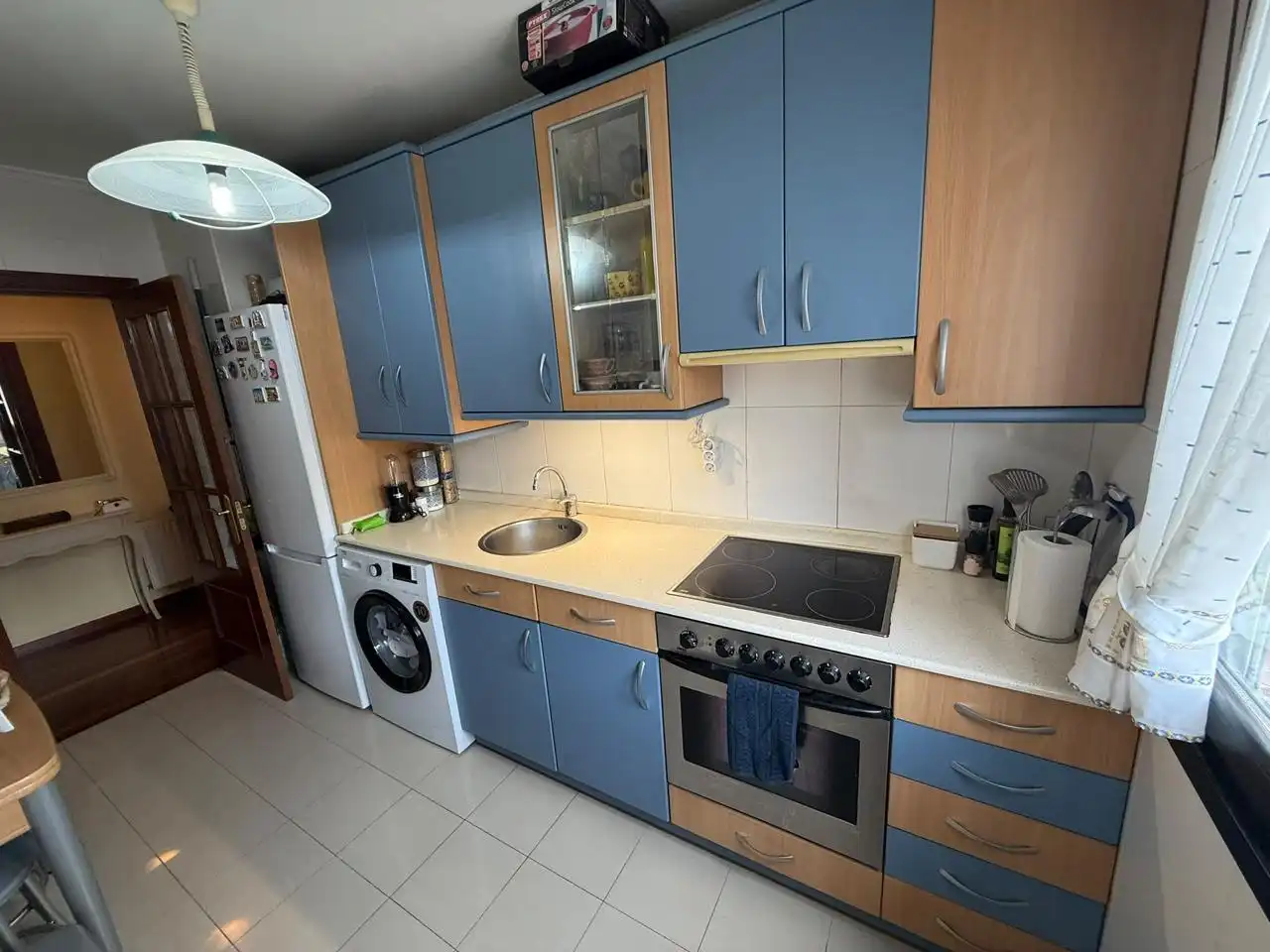 Kitchen of Flat for sale in Castro-Urdiales  with Heating, Furnished and Community pool