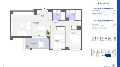 Photo 2 from new construction home in Flat for sale in Parcela R. Sector Sanchez Blanca, Distrito Zeta - Recinto Ferial Cortijo de Torres, Málaga