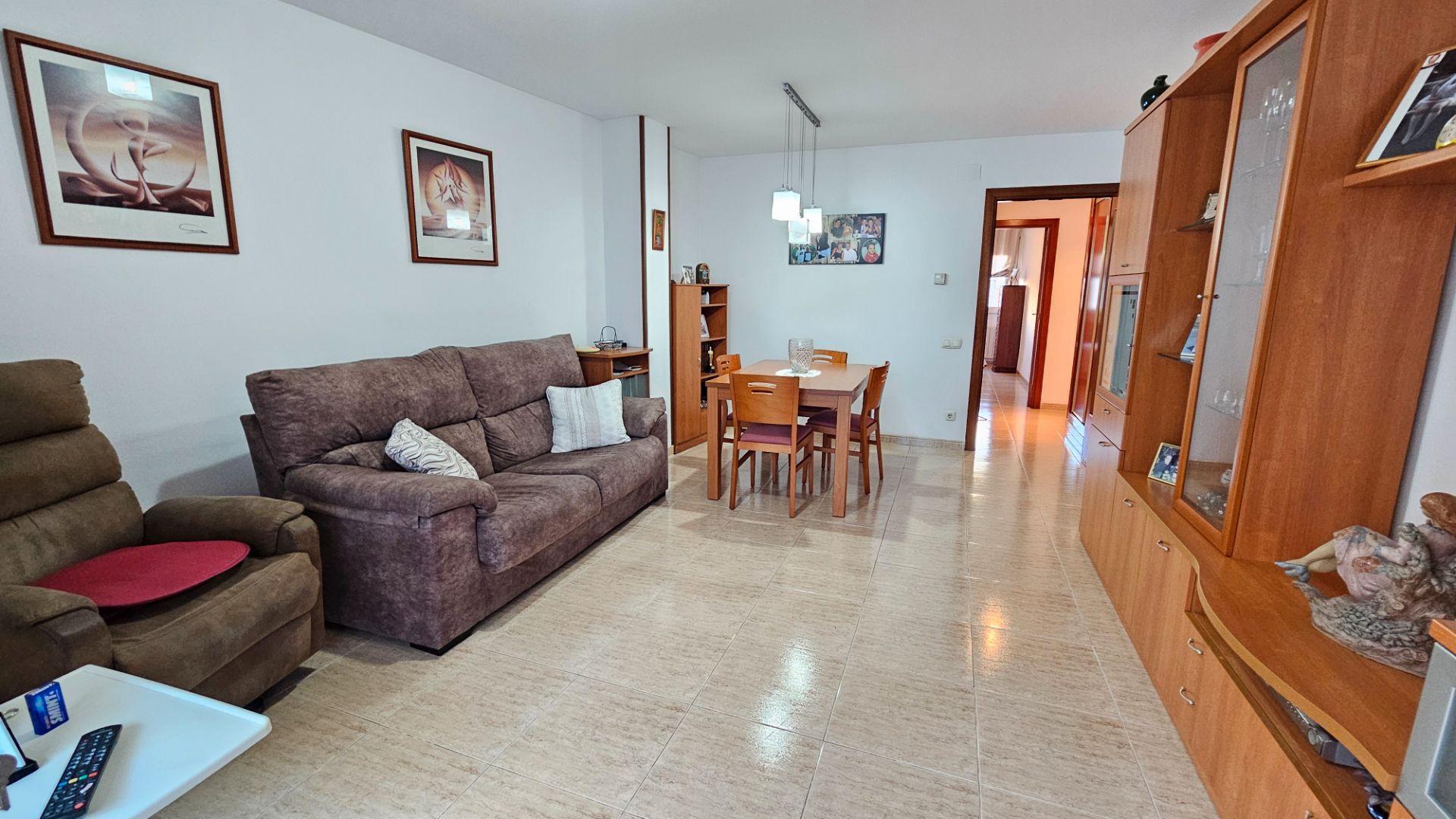 Sala d'estar de Pis en venda en  Tarragona Capital amb Aire condicionat, Calefacció i Moblat