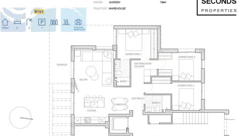 EstenbspResidencialnbspcon apartamentos se encuentranbspubicado en el exclusivo resort de Santa Rosalía, Murcia.En esta promoción, imatge 2