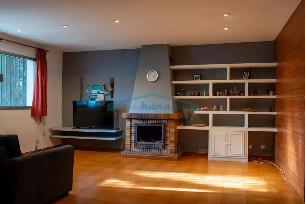 Sala d'estar de Casa o xalet de lloguer en Paterna amb Aire condicionat, Jardí privat i Terrassa