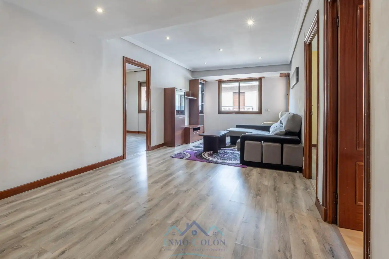 Living room of Flat for sale in Irun   with Parquet flooring and Furnished