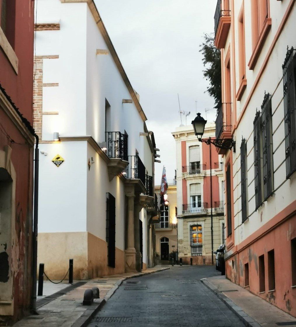 Exterior view of House or chalet for sale in  Almería Capital  with Balcony
