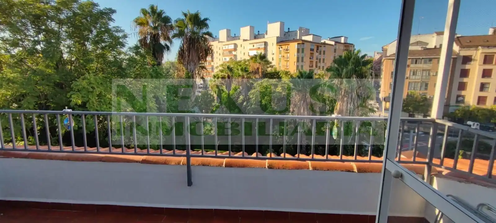 Terrace of Flat for rent in Cáceres  with Air Conditioner, Heating and Furnished