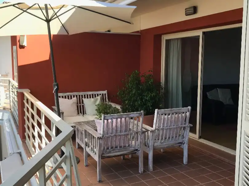 Terrace of Flat for rent in Llucmajor  with Air Conditioner, Heating and Parquet flooring