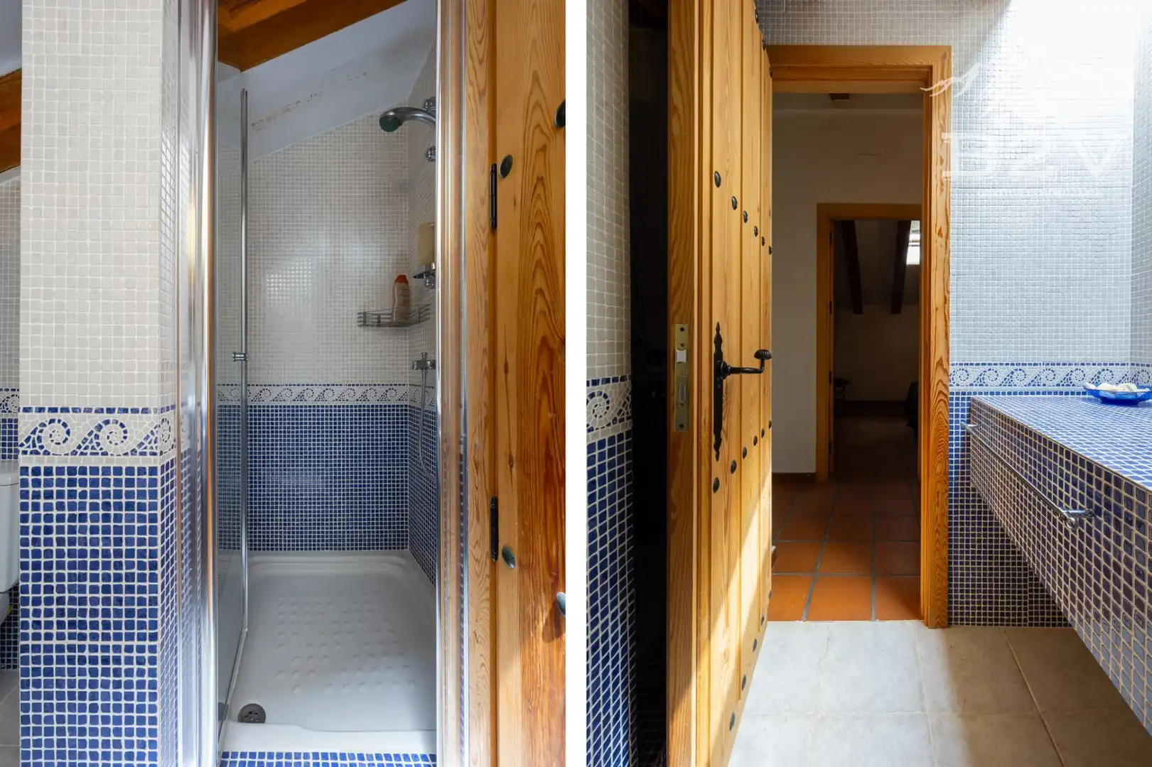Baño de Casa o chalet en venta en Garganta de los Montes con Aire acondicionado, Calefacción y Jardín privado