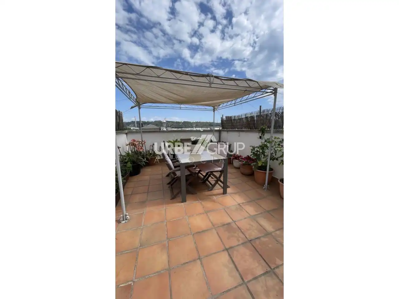 Terrace of Flat for sale in Sant Andreu de la Barca  with Heating, Terrace and Storage room
