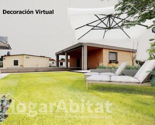 Terrace of House or chalet for sale in Castellón de la Plana / Castelló de la Plana  with Air Conditioner, Heating and Private garden