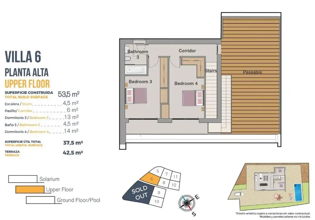 Villa mit Pool zum Verkauf in Finestrat Pueblo, imagen 39