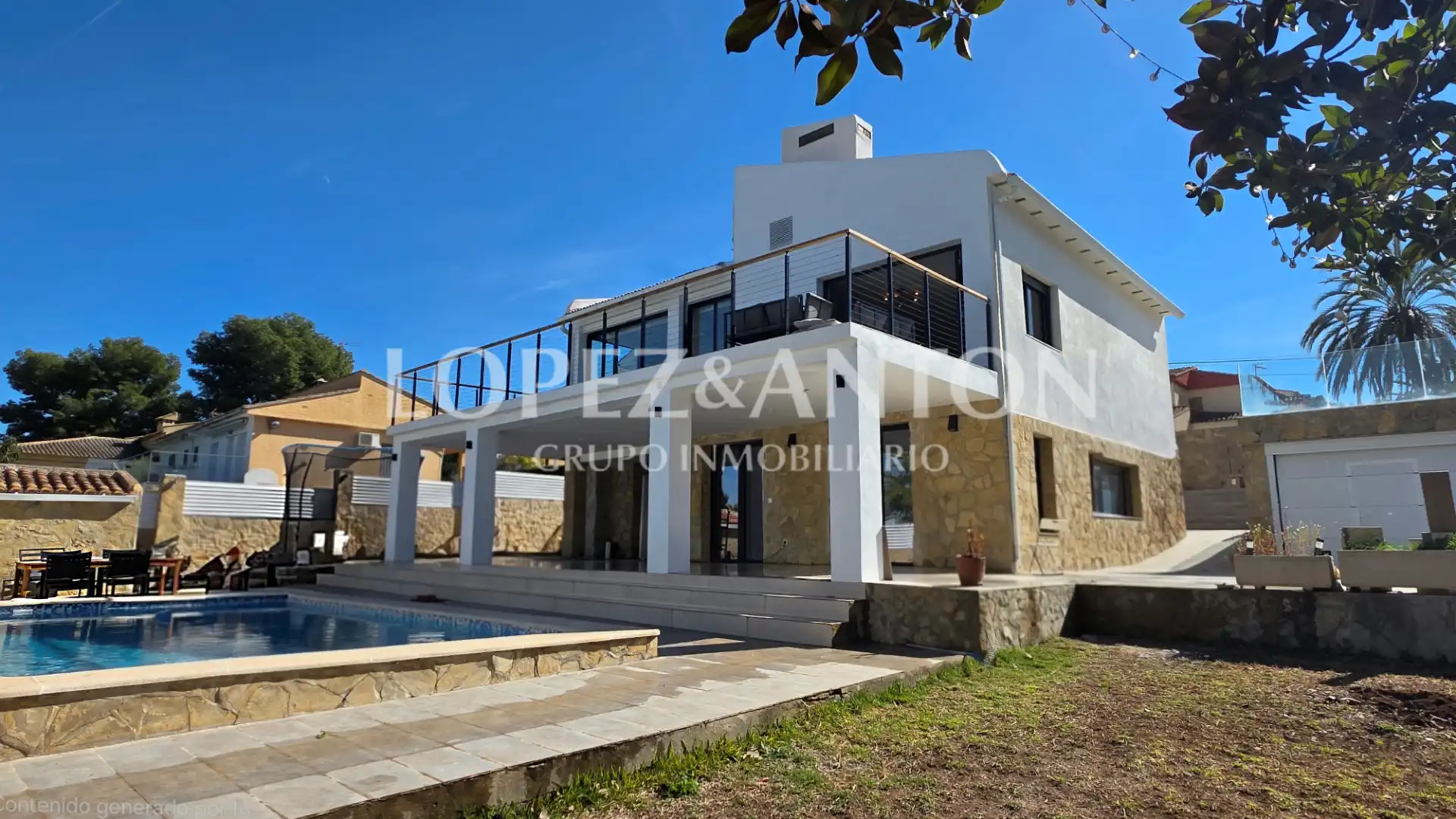 Vista exterior de Casa o chalet en venta en L'Eliana con Aire acondicionado, Jardín privado y Parquet