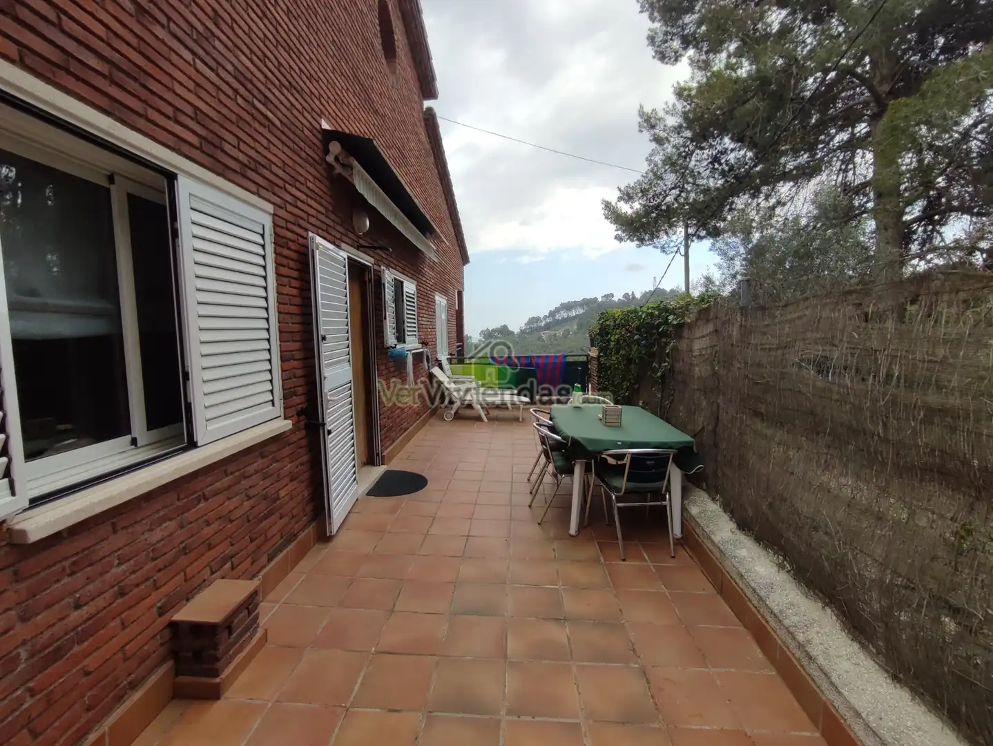 Terrassa de Casa o xalet en venda en Cervelló amb Calefacció, Jardí privat i Terrassa